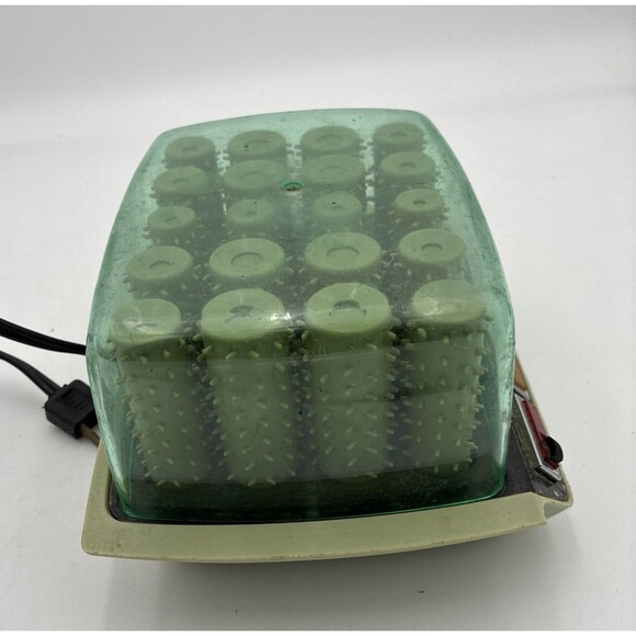 Vintage Dominion Hair Setter Travel Compact Hot Rollers Curlers  Model 1871 - Picture 3 of 6